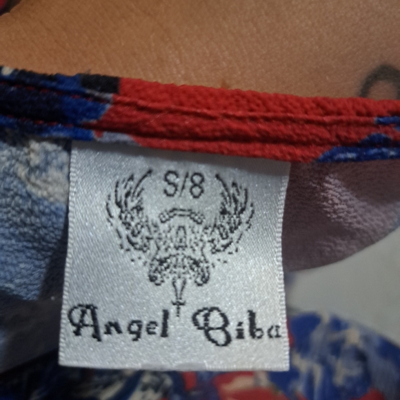 Angel Biba Patterned shrug size small - Picture 6 of 6